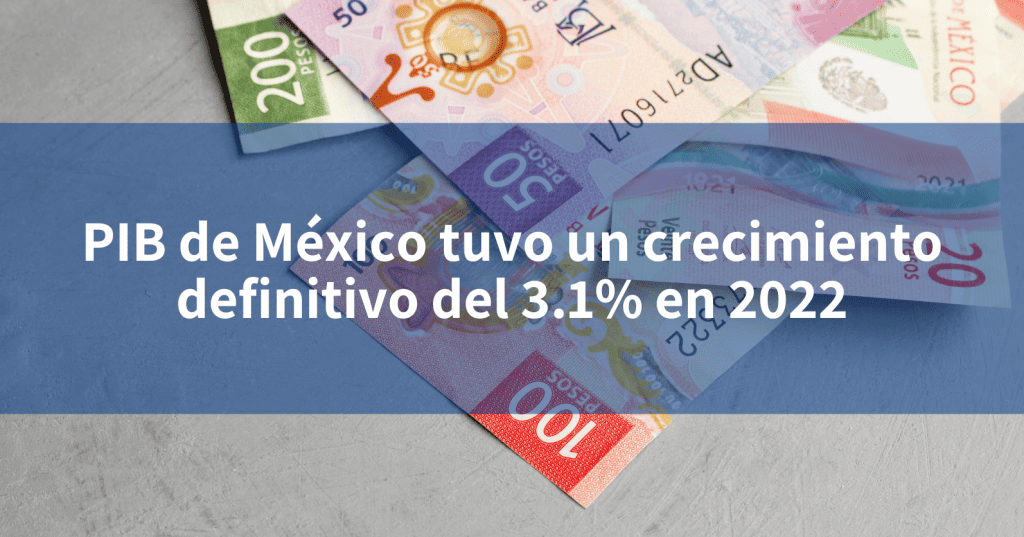 Pib De M Xico Tuvo Un Crecimiento Definitivo Del En Incomex